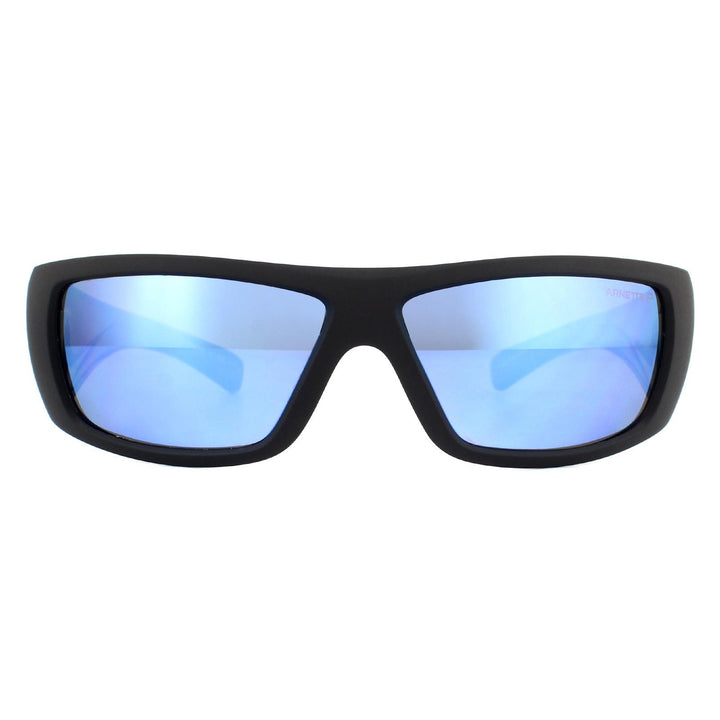 Arnette AN4286 Sunglasses Matte Black Grey Mirror Water Polarized