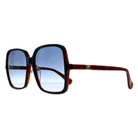 Max Mara Sunglasses MM0037/S Emme9 92W Blue Tortoise Blue Gradient