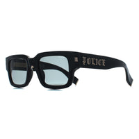 Police Sunglasses SPLP32E G.O.A.T. 1 700Y Shiny Black Grey Green