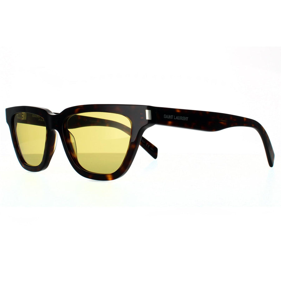 Saint Laurent Sunglasses SL 462 SULPICE 004 Dark Havana Yellow