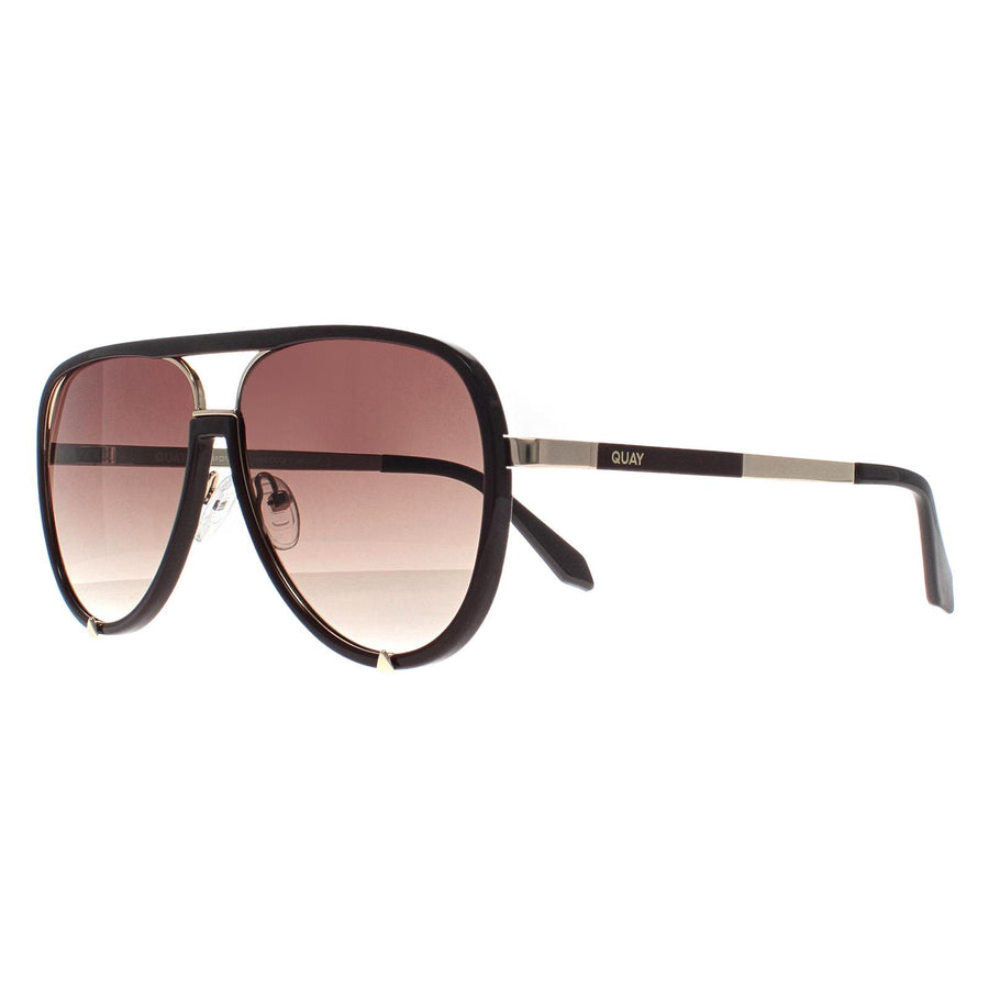 Quay Sunglasses High Profile ESPR Brown White Brown Gradient