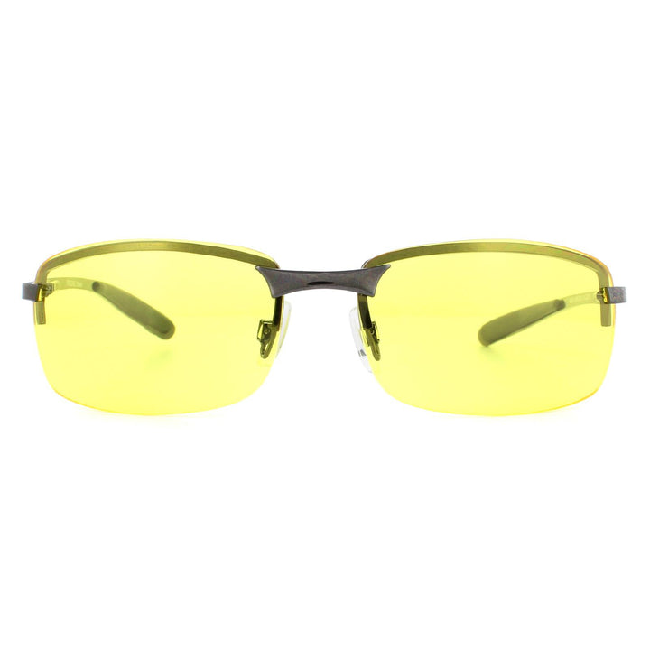 Eyelevel Sunglasses Night Driver 2 Gunmetal Night Vision Yellow Glasses