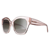 Jimmy Choo Sunglasses LEELA/S FWM HA Transparent Rose Brown Gradient