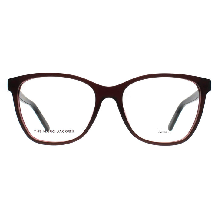Marc Jacobs Glasses Frames MARC 557 7QY Grey Burgundy and Black Women