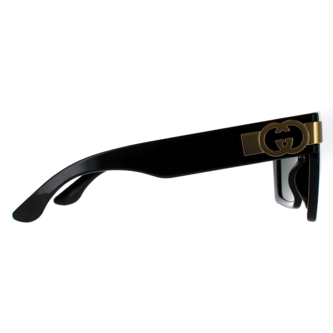 Gucci Sunglasses GG1689S 001 Black with Gold Grey
