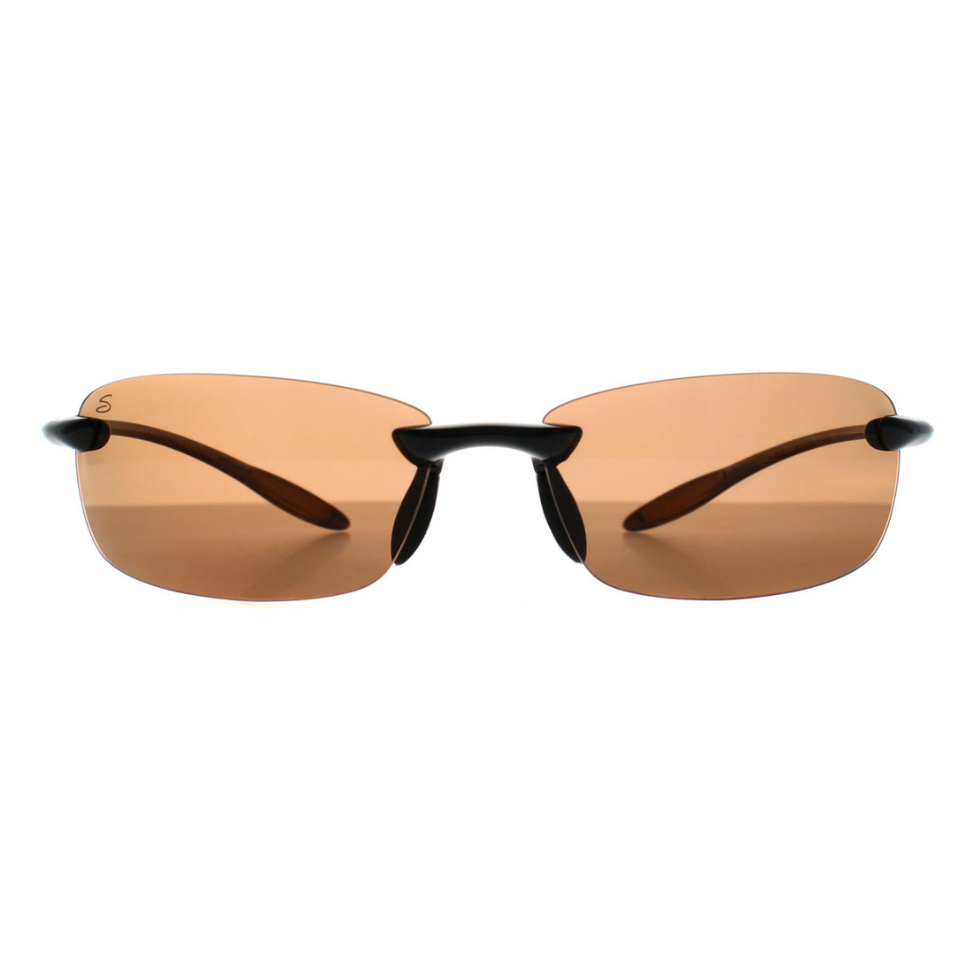 Serengeti Sunglasses Luca 7803 Shiny Brown Polarized 55nm Green Photochromic