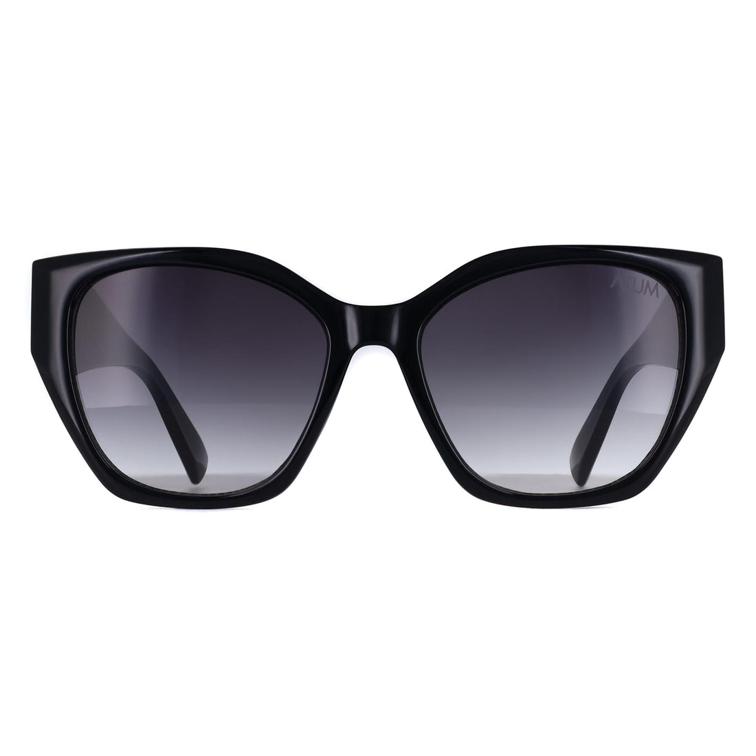Atum Cat Eye Womens Black Smoke Gradient Zenith Sunglasses