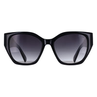 Atum Cat Eye Womens Black Smoke Gradient Zenith Sunglasses