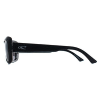 O'Neill Sunglasses ONS-9012 104P Black Silver Mirror Polarized