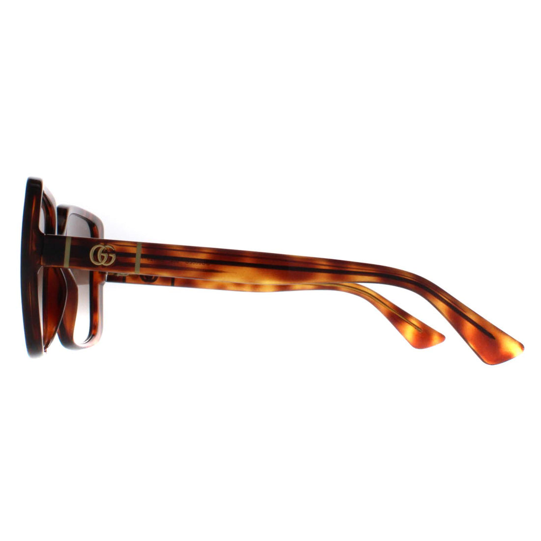 Gucci Sunglasses GG0632S 002 Dark Havana Brown Gradient