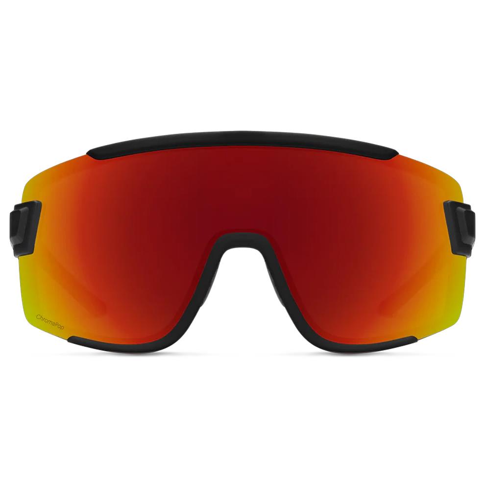 Smith Sunglasses Wildcat 003 X6 Matte Black ChromaPop Red Mirror