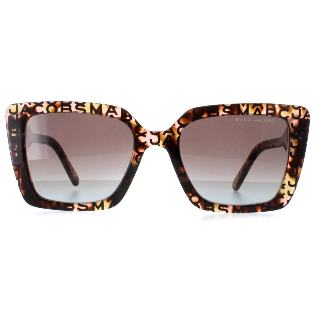 Marc Jacobs Sunglasses MARC 733/S H7P 98 Pattern Havana Brown Teal Gradient