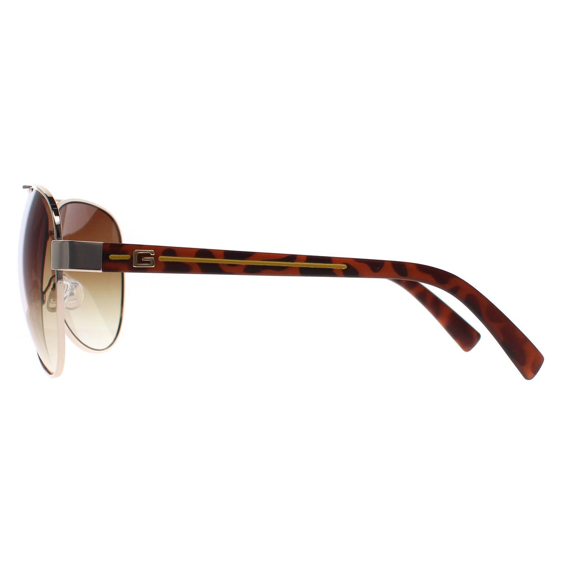 Guess Sunglasses GU0124F H73 Gold Brown Gradient