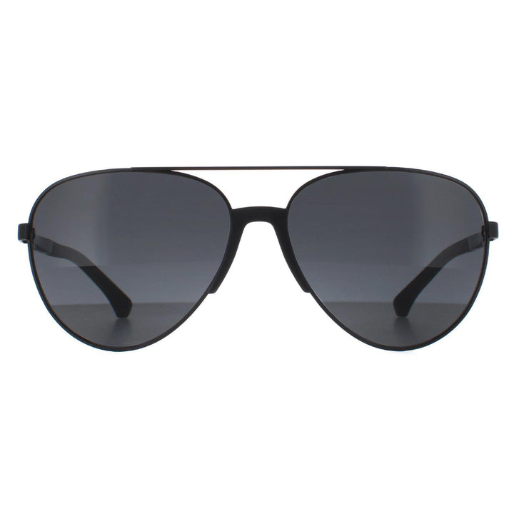 Emporio Armani Sunglasses 2059 320387 Matt Black Grey