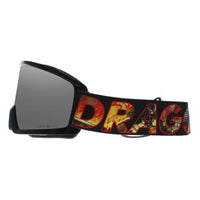 Dragon Ski Goggles DX3 Plus OTG 400 Klash Lumalens Silver Ionized & Rose