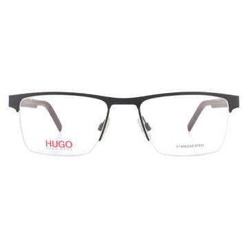Hugo by Hugo Boss Glasses Frames HG 1066 BLX Matte Black Red Men