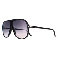 Tom Ford Sunglasses Spencer 02 FT0998 01B Shiny Black Smoke Gradient