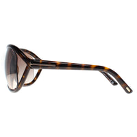 Tom Ford Sunglasses Fernanda FT1069 52G Dark Havana Brown Mirror