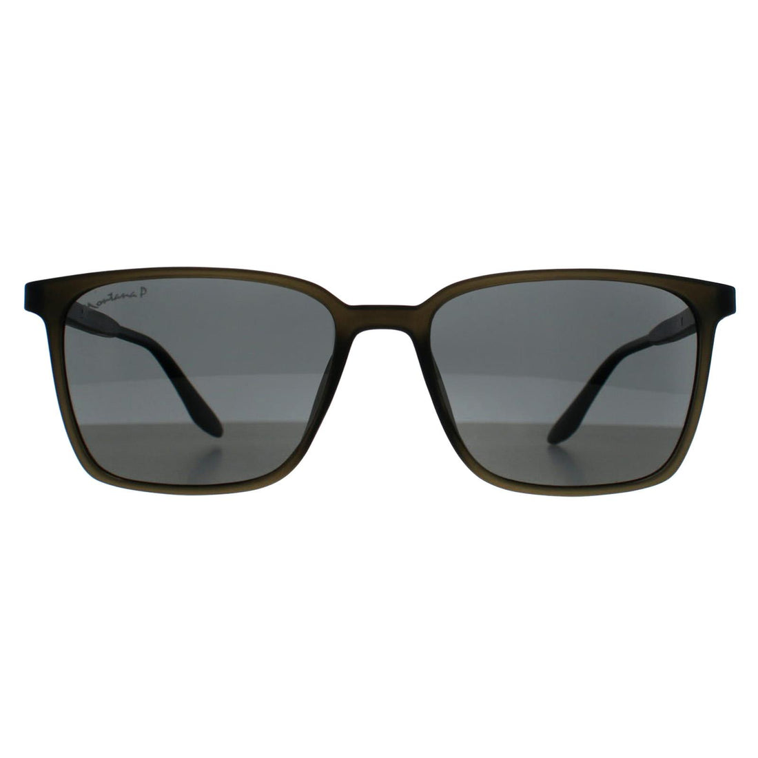 Montana Sunglasses MP186 E Matte Grey Smoke Polarized