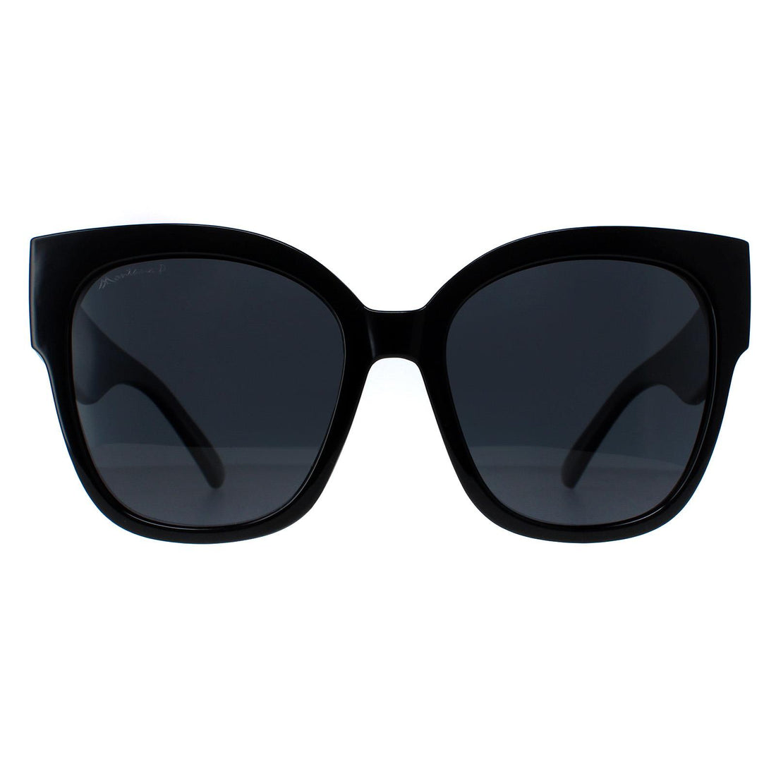Montana Sunglasses MP73A Shiny Black Smoke Polarized
