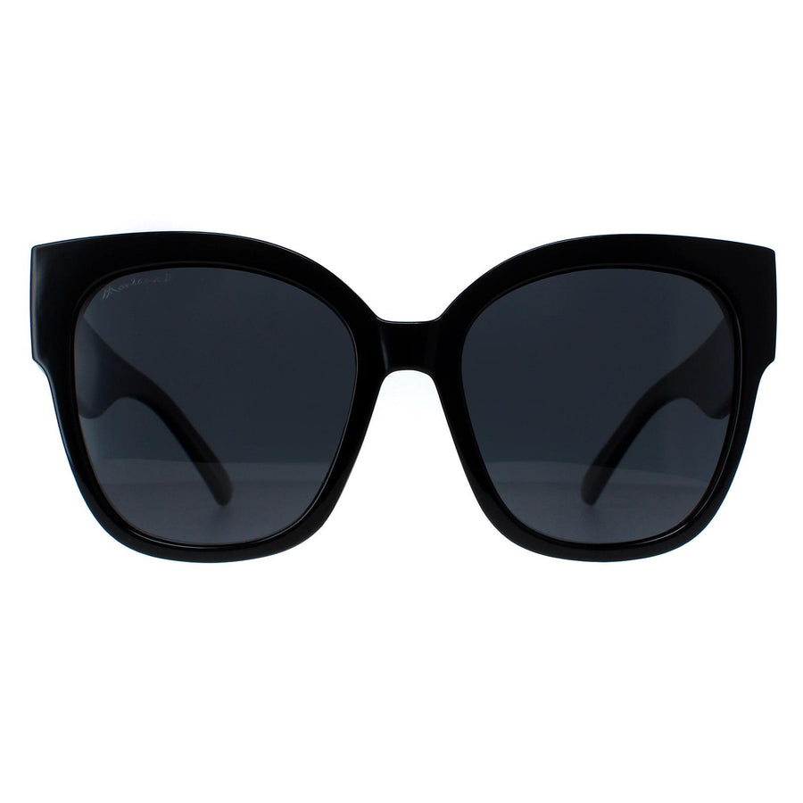Montana Sunglasses MP73A Shiny Black Smoke Polarized
