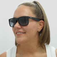 Ray-Ban Sunglasses Justin 4165 Rubber Black Grey Gradient 601/8G