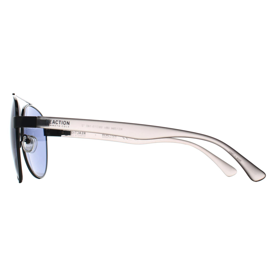 Kenneth Cole Reaction Sunglasses KC1394 08V Shiny Gunmetal Blue