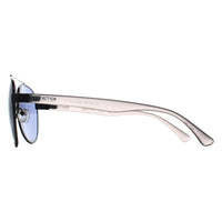Kenneth Cole Reaction Sunglasses KC1394 08V Shiny Gunmetal Blue