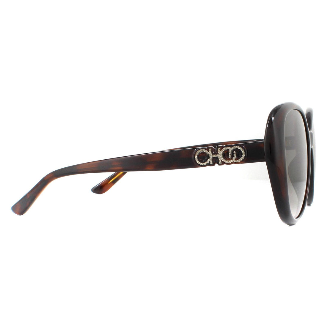 Jimmy Choo Sunglasses AMIRA/G/S 086 HA Dark Havana Brown Gradient