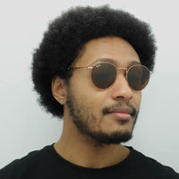 Ray-Ban Sunglasses RB3637 New Round 920233 Rose Gold Brown