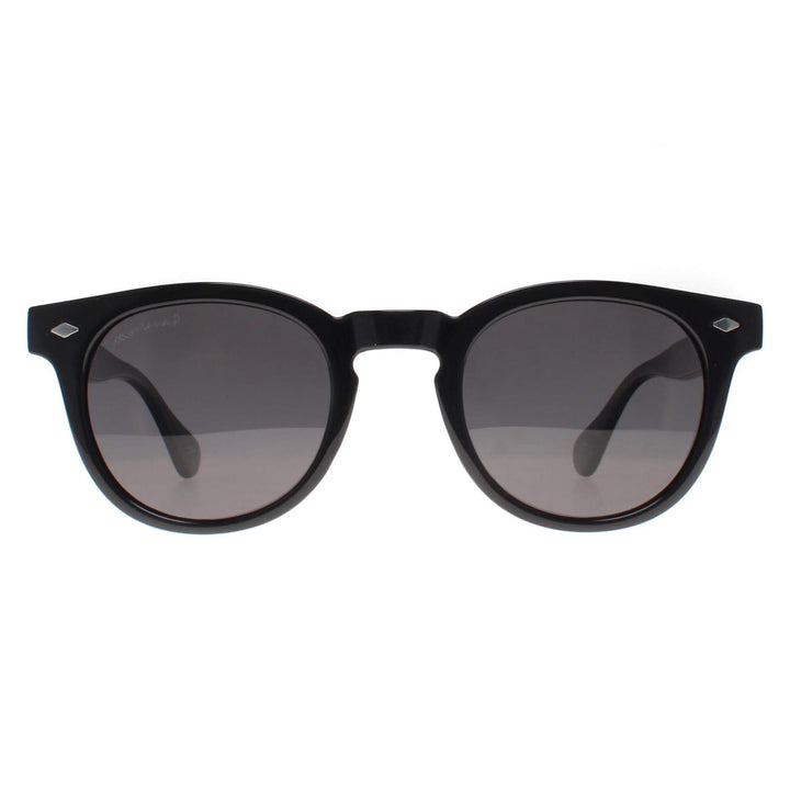 Montana Sunglasses MP191 Shiny Black Smoke Grey Polarized