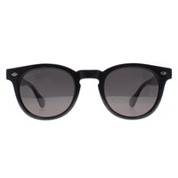 Montana Sunglasses MP191 Shiny Black Smoke Grey Polarized