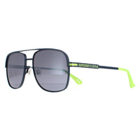 Superdry Sunglasses Miami SDS 006 Black and Green Grey