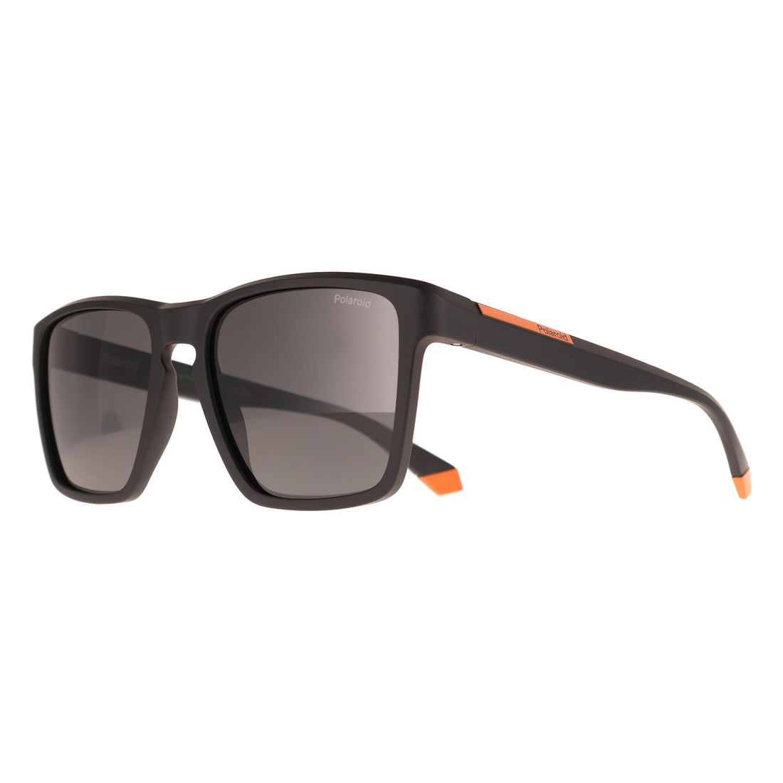Polaroid Sunglasses PLD 2167/S RC2 M9 Matte Black Orange Grey Polarized