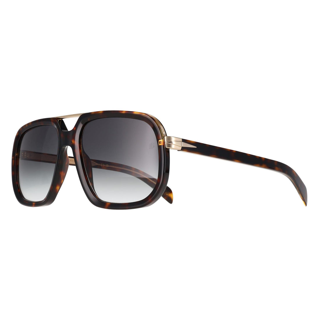 David Beckham Sunglasses DB 7101/S 2IK 9O Havana Gold Dark Grey Gradient