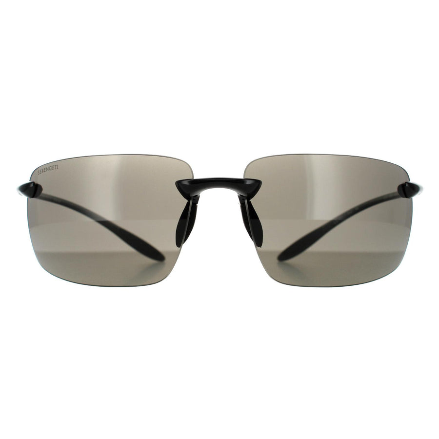 Serengeti Sunglasses Silio 8923 Shiny Black PhD 2.0 CPG Grey Polarised