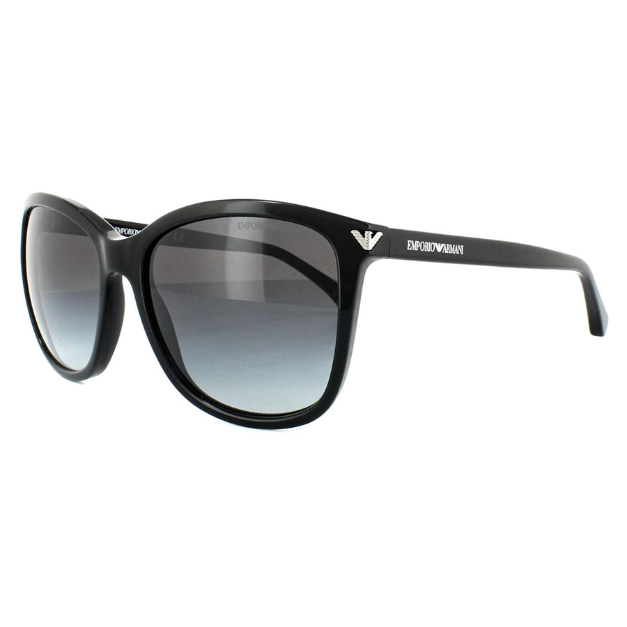Emporio Armani Sunglasses 4060 5017/8G Black Grey Gradient