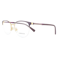 Versace Glasses Frames VE1247 1418 Violet Gold Women