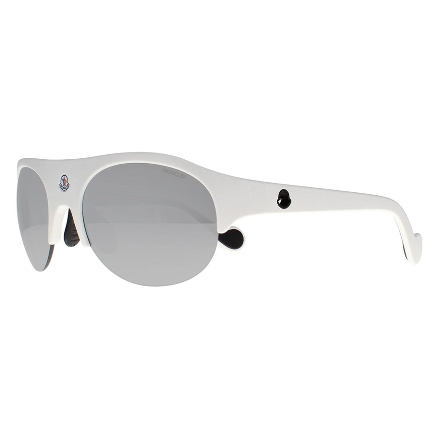 小物 MONCLER ML0050 glasses Moncler Sunglasses ML0050 21C White Grey – Discounted Sunglasses