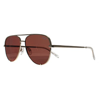 Quay Sunglasses High Key Micro GLD Gold Brown