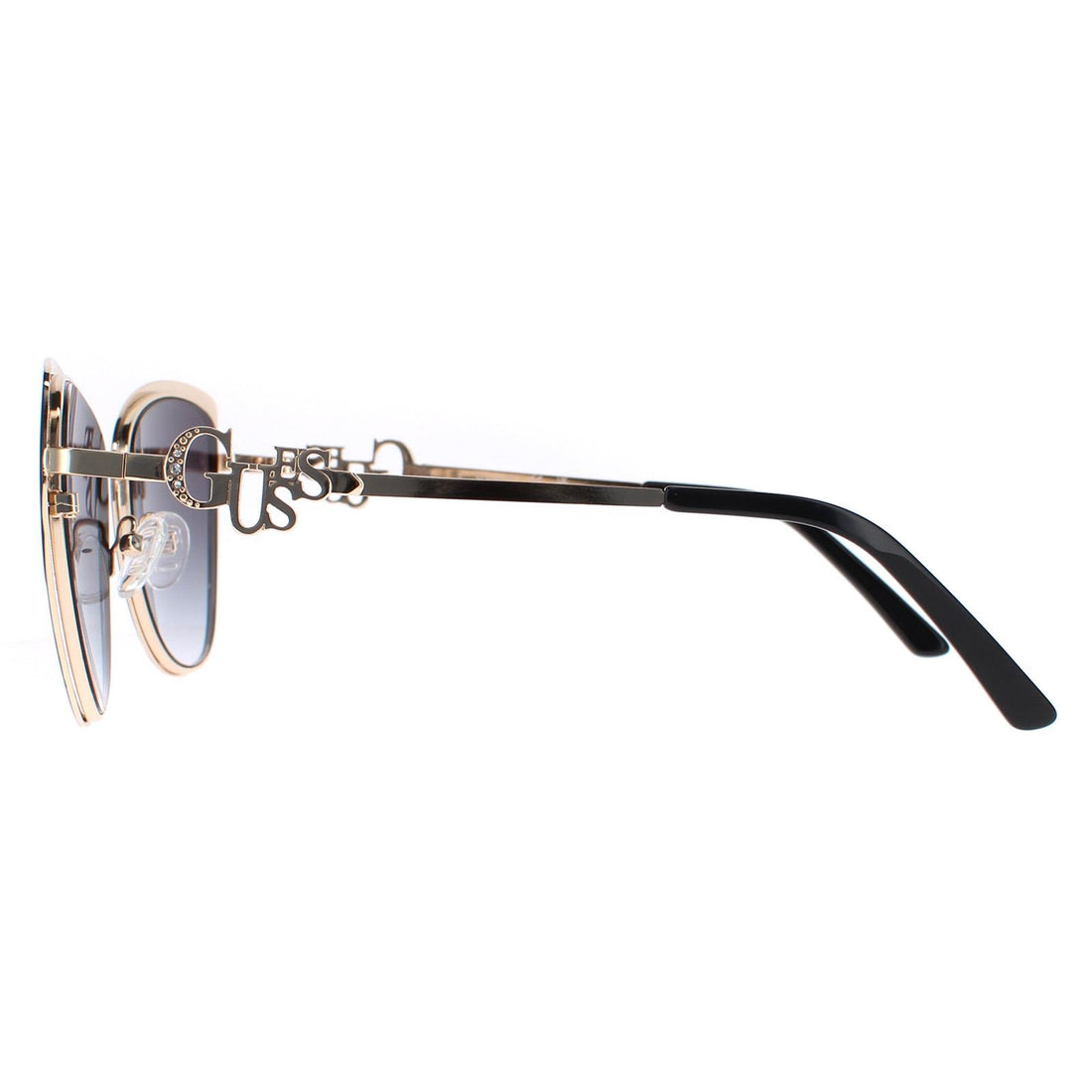 Guess Sunglasses GF6141 01B Black Grey Gradient