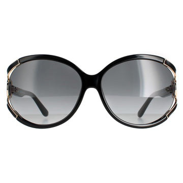 Salvatore Ferragamo Sunglasses SF600S 001 Black Grey Gradient