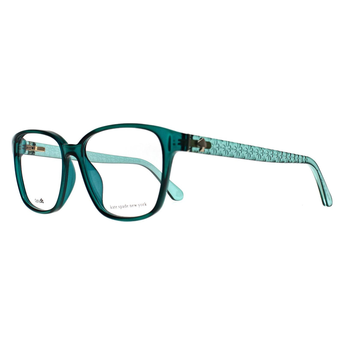 Kate Spade Glasses Frames Giuliana ZI9 Transparent Teal Blue Women