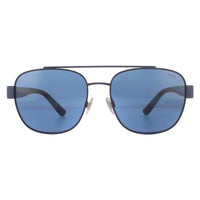 Polo Ralph Lauren PH3119 Sunglasses Matte Navy Blue / Blue