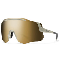 Smith Sunglasses Momentum Z1P 0K Matte Bone ChromaPop Black Gold Mirror