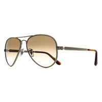 Ray-Ban Sunglasses RB3925 Aviator Max 001/51 Arista Gold Brown Gradient