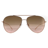 Ted Baker Sunglasses TB1625 Sutton 401 Rose Gold Brown Gradient