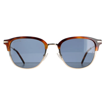 Lacoste L106SND Sunglasses Light Gold Blue
