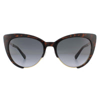Moschino MOS040/S Sunglasses Dark Havana / Dark Grey Gradient