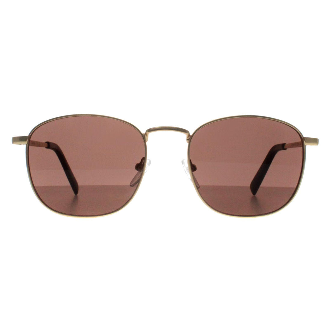 Calvin Klein Sunglasses CK20122S 717 Matte Gold Solid Brown